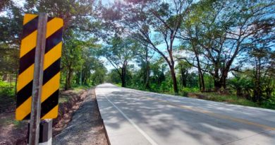 Nueva carretera de acceso al casco urbano del municipio de Siuna