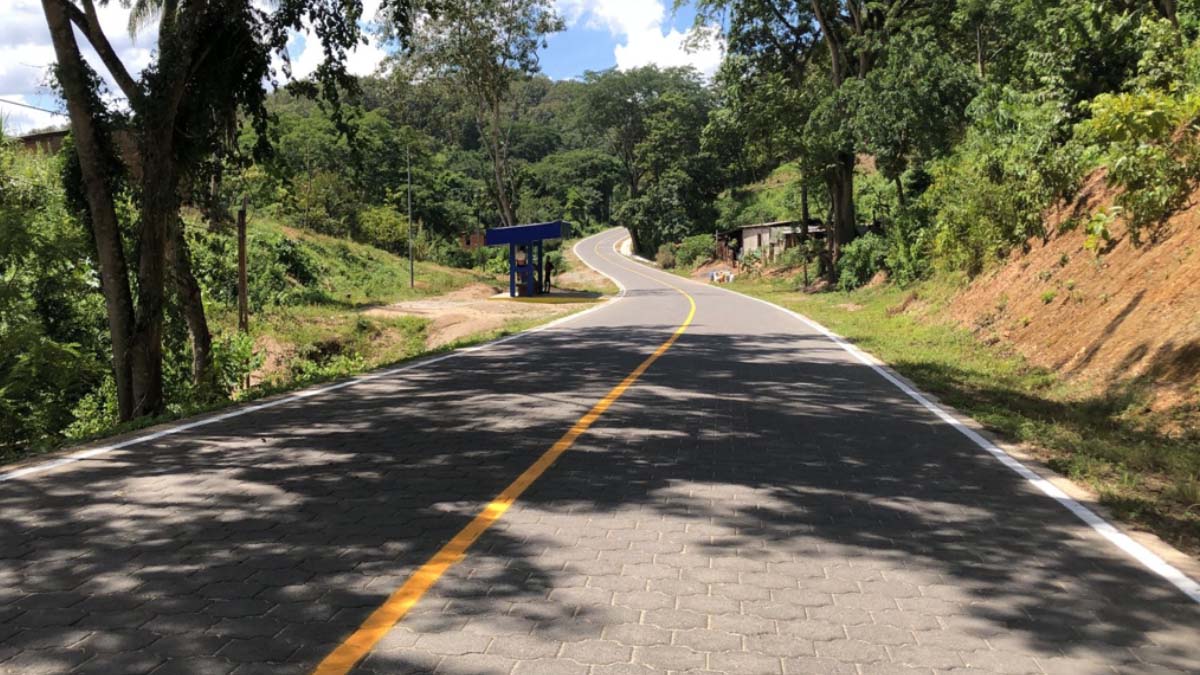 Carretera Las Vueltas – Las Cruces, construida por el Gobierno Sandinista