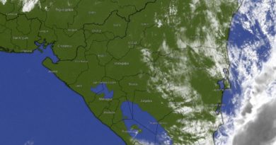 Imágenes satelitales del clima en Nicaragua