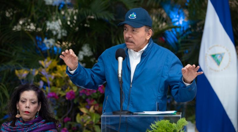 Comandante Daniel Ortega, Presidente de Nicaragua y líder de izquierda en Centroamérica.