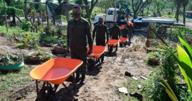 Ejército de Nicaragua descarga bono tecnológico en la Costa Caribe Norte