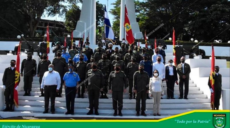 Ejército de Nicaragua realiza Acto en conmemoración Día del Soldado de la Patria
