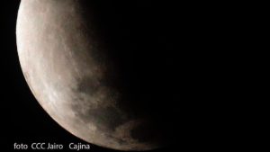 Vista desde Nicaragua del eclipse lunar más largo del siglo
