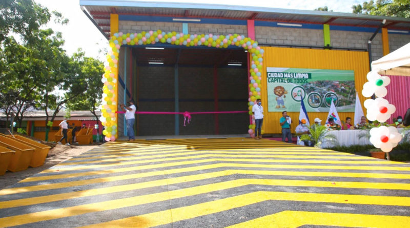 Nuevo Centro de Acopio inaugurado por la Alcaldía de Managua en El Mayoreo