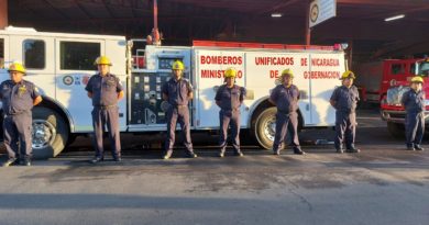 Envían nuevas unidades para inauguración de estación de bomberos en Ciudad Darío