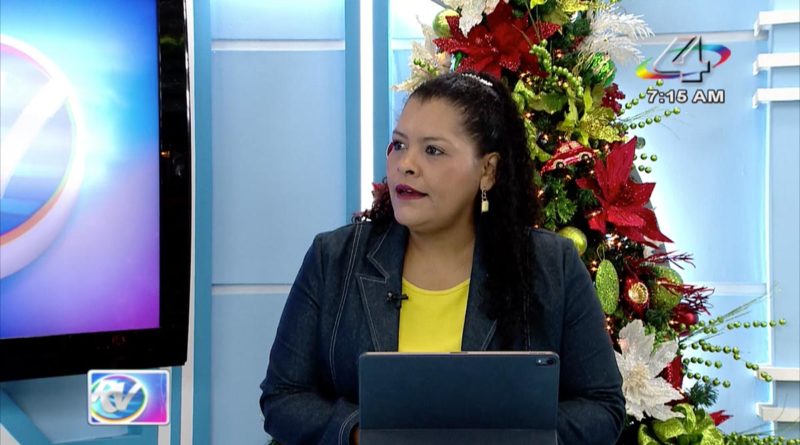 Ministra Justa Pérez en la Revista en Vivo, lunes 29 de noviembre de 2021