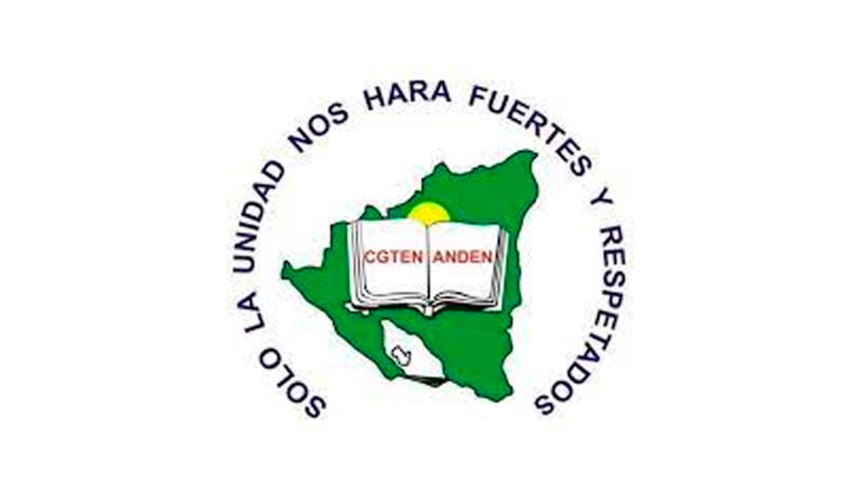Logo de la Confederación General de Trabajadores de la Educación de Nicaragua CGTEN ANDEN