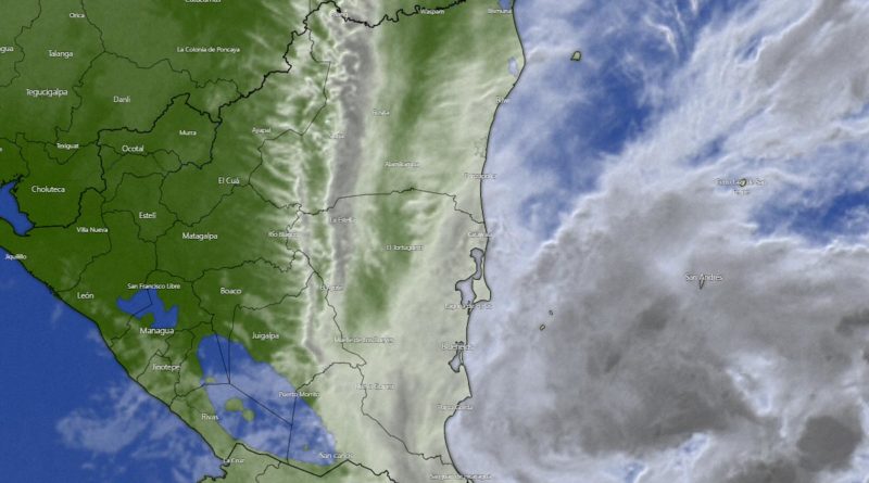 Imagen satelital sobre el fenómeno meteorológico que afectará el Mar caribe