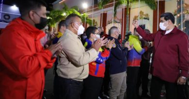 Presidente de Venezuela, Nicolás Maduro tras los comicios regionales