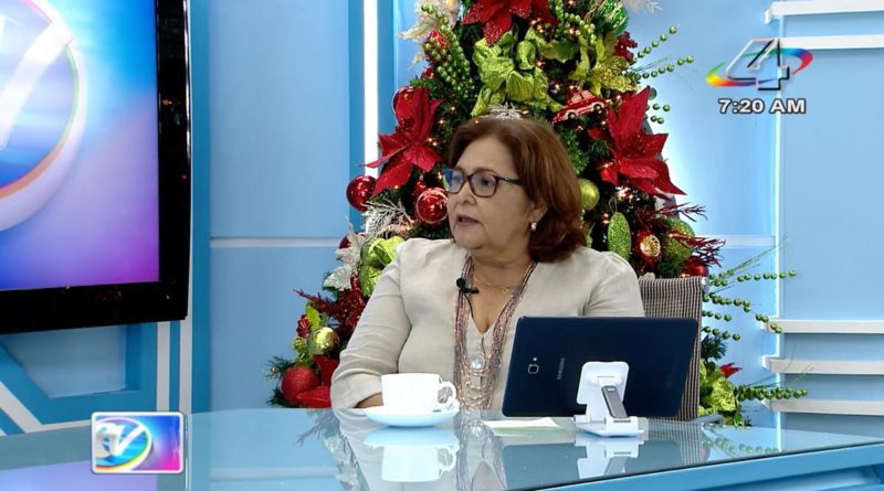 Ministra de Educación, Miriam Raudez en la Revista en Vivo, jueves 25 de noviembre de 2021