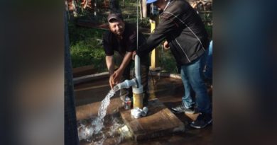 ENACAL restablece servicio de agua en la comunidad San Diego en Teustepe, Boaco