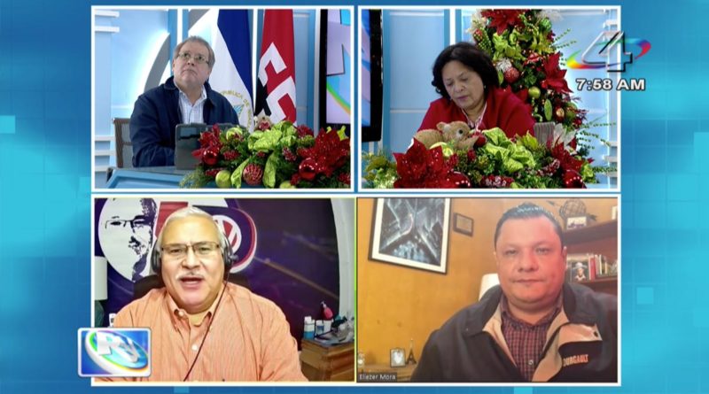 Tirsa Sáenz, Adolfo Pastrán y Eliezer Mora en la Revista en Vivo, martes 16 de noviembre de 2021