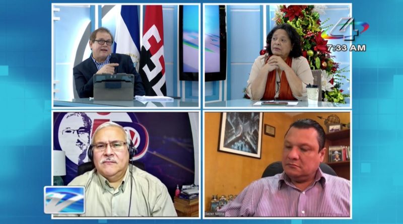 Tirsa Sáenz, Adolfo Pastrán y Eliezer Mora en la Revista en Vivo, martes 30 de noviembre de 2021