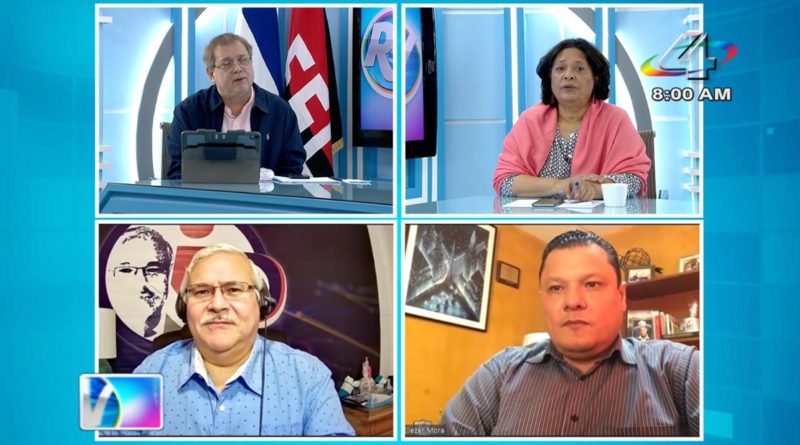 Tirsa Sáenz, Adolfo Pastrán y Eliezer Mora en la Revista en Vivo, martes 9 de noviembre de 2021