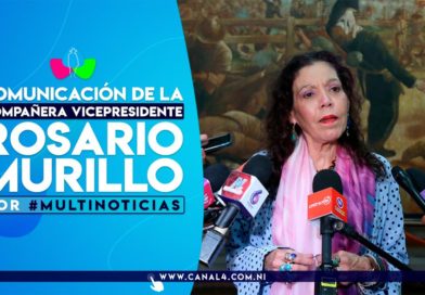 Declaraciones de la Compañera Rosario Murillo en el noticiero Multinoticias al mediodía