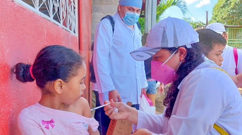 Nicaragua continúa intensa Jornada de Vacunación contra la COVID-19