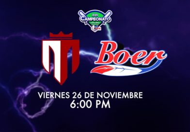 Indios del Bóer VS Tren del Norte – LBPN - Temporada Regular