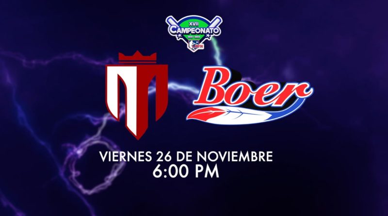 Indios del Bóer VS Tren del Norte – LBPN - Temporada Regular