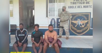 Ejército de Nicaragua realizó búsqueda y rescate de 3 tripulantes