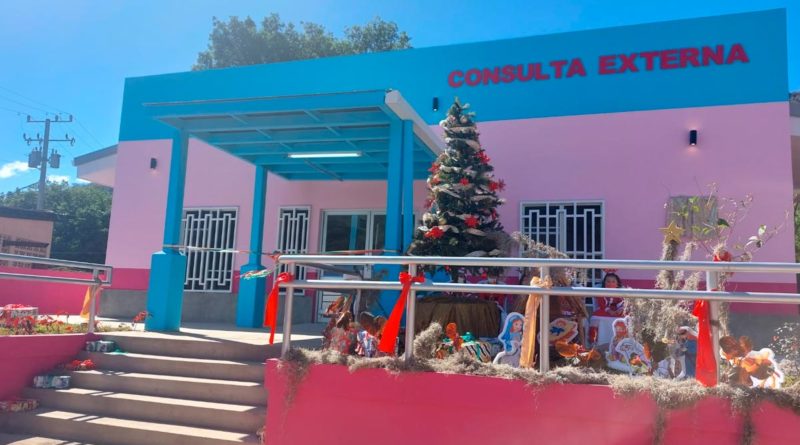 Entrada de la nueva consulta externa del Hospital de La Trinidad en Estelí