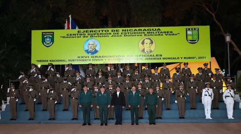 XXVI Graduación de Oficiales del Centro Superior de Estudios Militares “General de División José Dolores Estrada Vado” (CSEM),