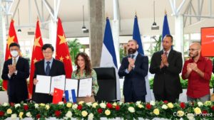 Firma de convenio de cooperación entre grupo de medio de comunicación de China y Nicaragua
