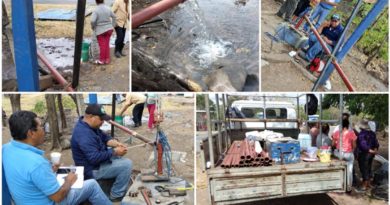 Enacal restablece servivio de agua en dos comunidades de Teustepe
