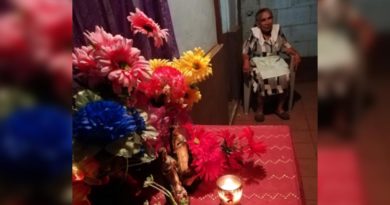 Doña Marisol, una mujer nicaragüense de sesenta años que nos relata sobre sacerdotes golpistas.