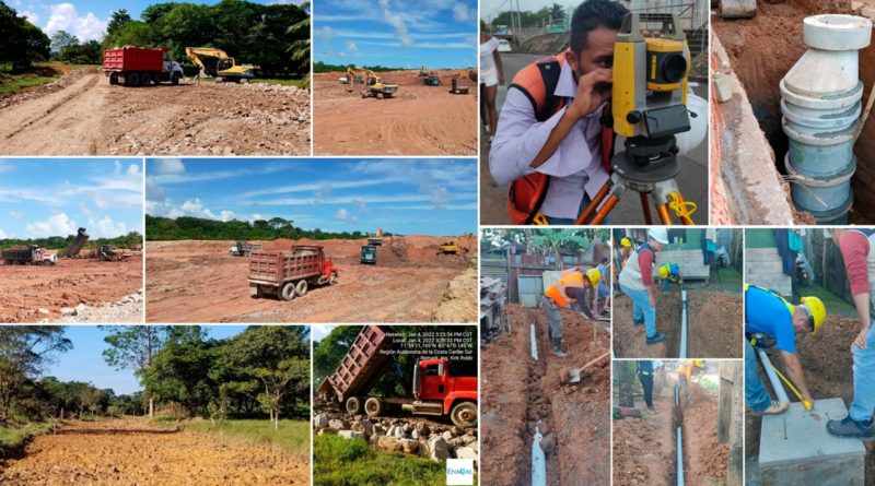 Avances en construcción de planta de tratamiento de aguas residuales de Bluefields
