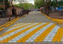 Gobierno Sandinista inaugura calles adoquinadas en Mina El Limón