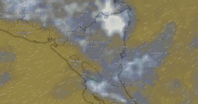 Clima Nicaragua: Prevalecerá ambiente nublado en el Caribe y región Norte y Central