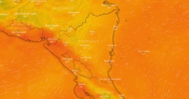 Clima en Nicaragua: Prevalecerá un ambiente caluroso con vientos moderados