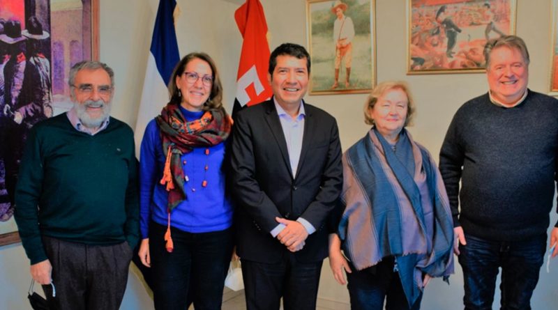 Frente Antiimperialista Internacionalista visita Embajada de Nicaragua en España