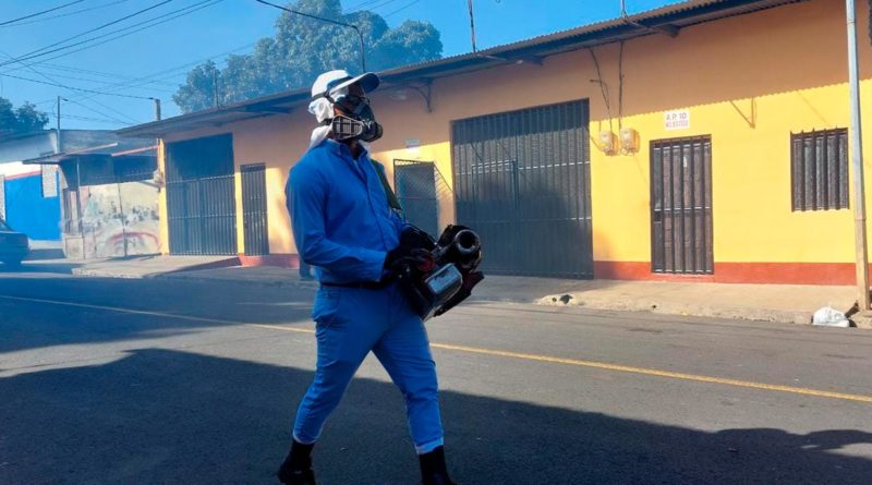 MINSA realiza jornada de fumigación en hogares del barrio Bóer