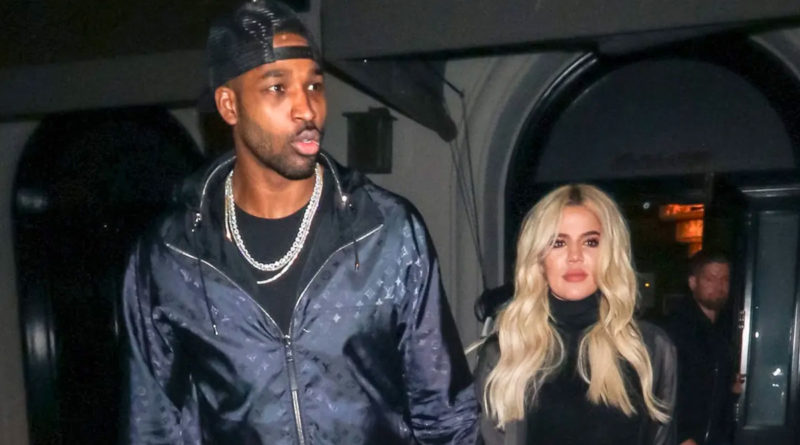 Tristan Thompson en compañía de su ex pareja Khloé Kardashian