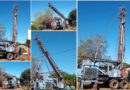 Proceso de perforación de pozo en Villa Don Bosco Managua