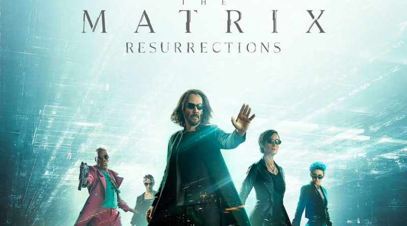 Afiche de la pelicula Metrix Resurrections 2021