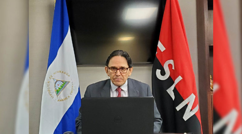 Jaime Hermida, Embajador, Representante Permanente de Nicaragua ante la Organización de las Naciones Unidas