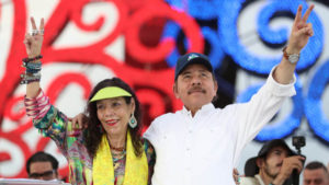 Vicepresidenta Rosario Murillo y Comandante Daniel Ortega