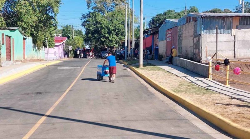 Puente vehicular inaugurado por la Alcaldía de Managua entre San Judas y la colonia Independencia