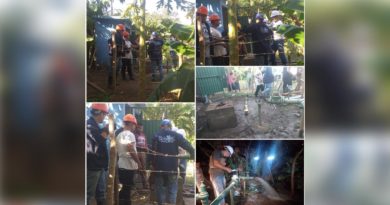 ENACAL rehabilita sistema de agua potable en comunidad San Cristóbal