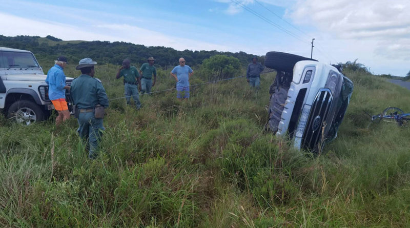 Impactante video difundido de un elefante enfurecido que se abalanza sobre un coche en Sudáfrica.