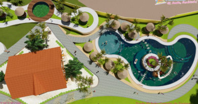 Imagen 3D de lo que serán las instalaciones nuevas de los Termales de Tipitapa