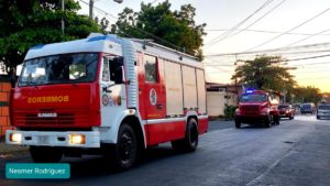 Bomberos Unificados de Nicaragua desplazan nuevas unidades a Santa Rosa del Peñón
