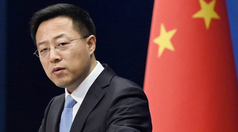 Portavoz del Ministerio de Relaciones Exteriores de la República Popular de China, Señor Zhao Lijian