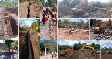 Avances en instalación de 48 kilómetros de tuberías y construcción de planta de tratamiento de agua potable en Altagracia, Isla de Ometepe