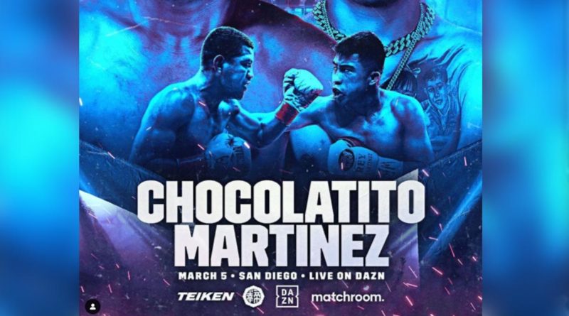 Chocolatito está listo para la batalla ante Rey Martínez