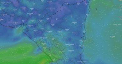 Clima en Nicaragua: Vientos moderados y fuertes en el territorio nacional