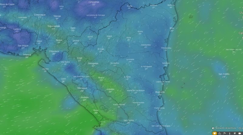 Prevalecerá un ambiente soleado en el pacífico de Nicaragua