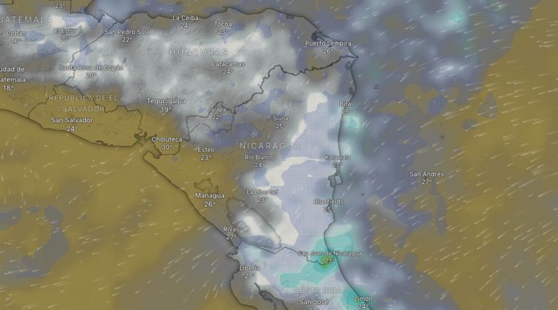 Clima en Nicaragua: Prevalecerá un ambiente nublado